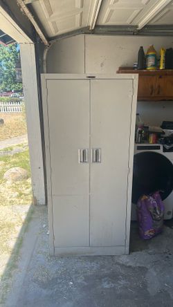 6 ft tall metal cabinet