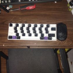 mouse and custom keyboard