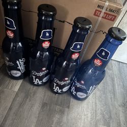 LA dodgers Coin Bottle
