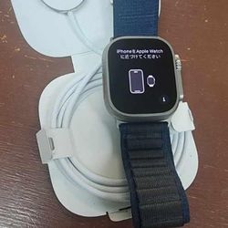 New Apple Ultra 2 Watch 49mm GPS & Cellular With Alpine Case & Charger