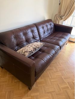 Brown couch