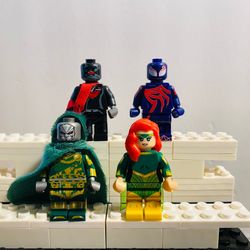 Rare Hellfire Gala Minifigures Marvel Comics | New Custom LEGO Compatible Toys
