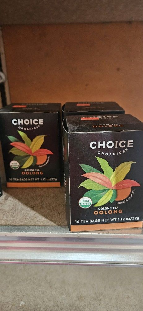 Choice Organics Oolong Tea 16 Tea Bags