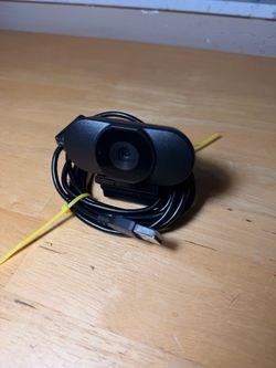 Black USB Webcam
