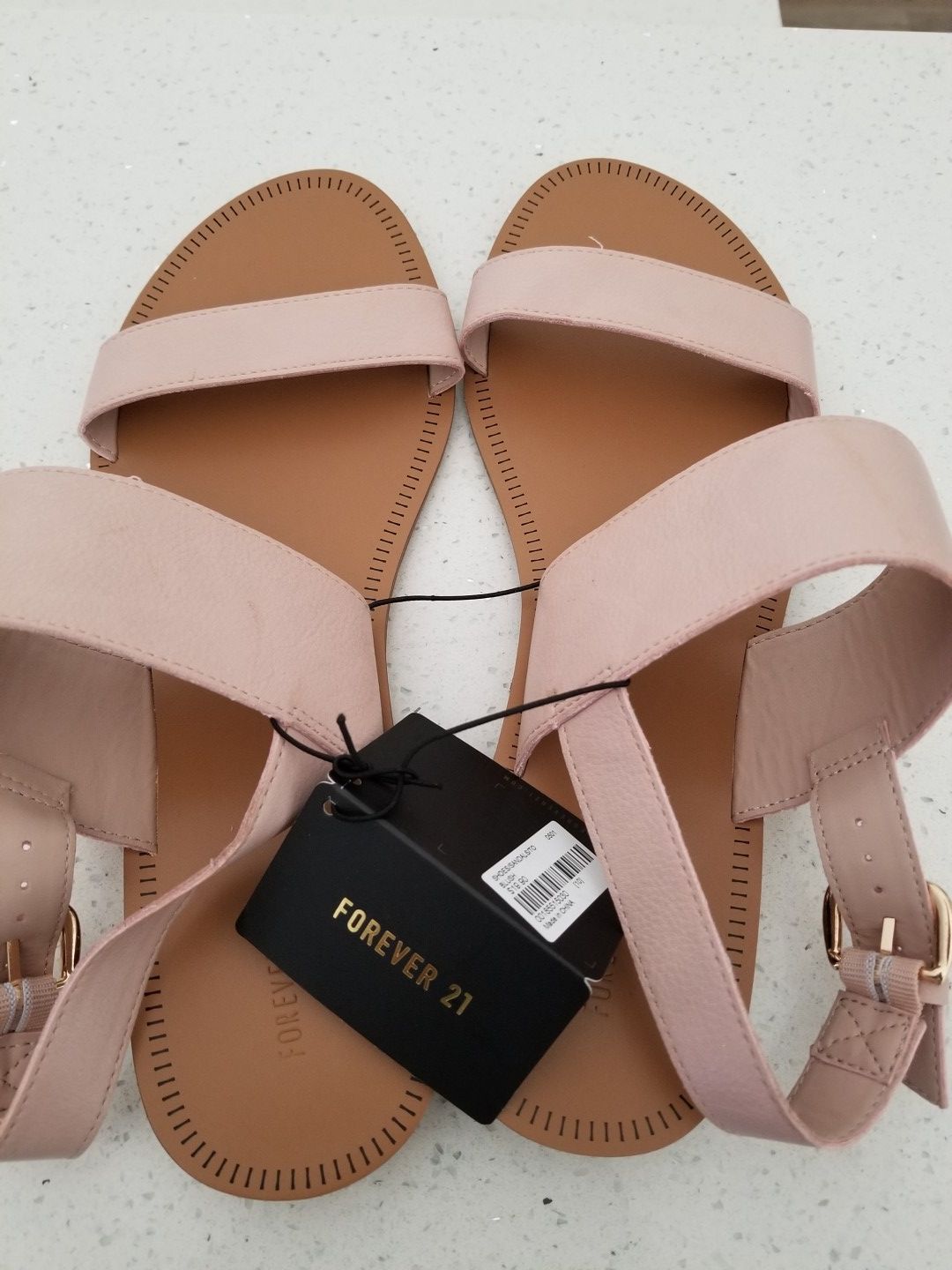 New Forever 21 Women's Sandals Blush Sz 10