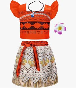 Moana Costume NEW 4T-5T