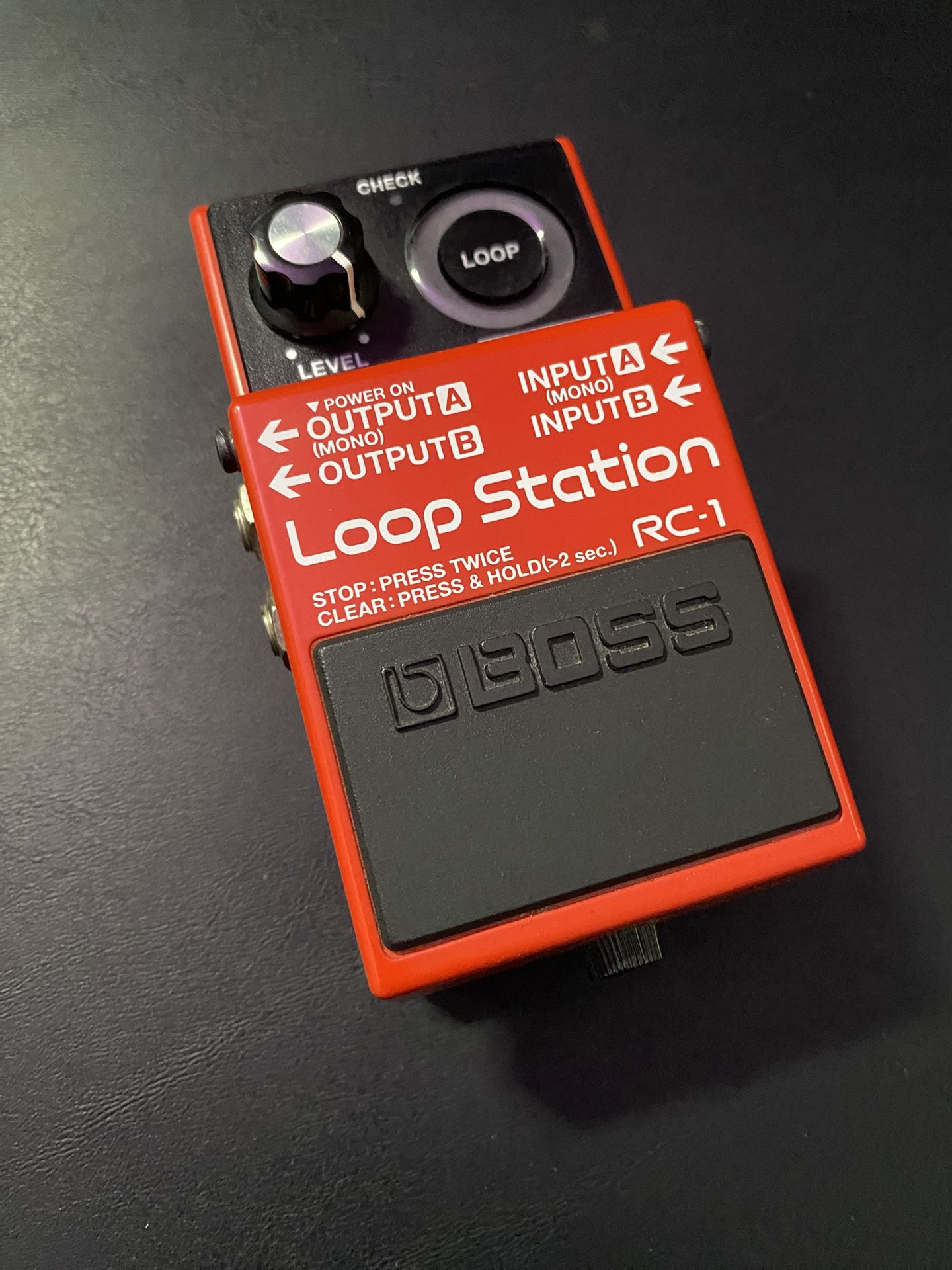 Boss RC1 Loop pedal