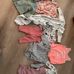 Baby Girls Clothing Bundle 0-3 Months