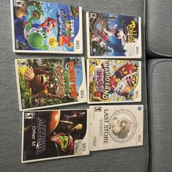 Wii games in good condition