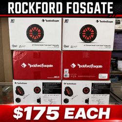 🔈 Rockford Fosgate M1 10” Marine RGB Subwoofers🔥