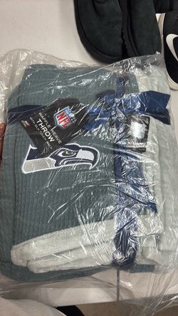 Seattle Seahawks NFL Waffle Weave Throw Blanket