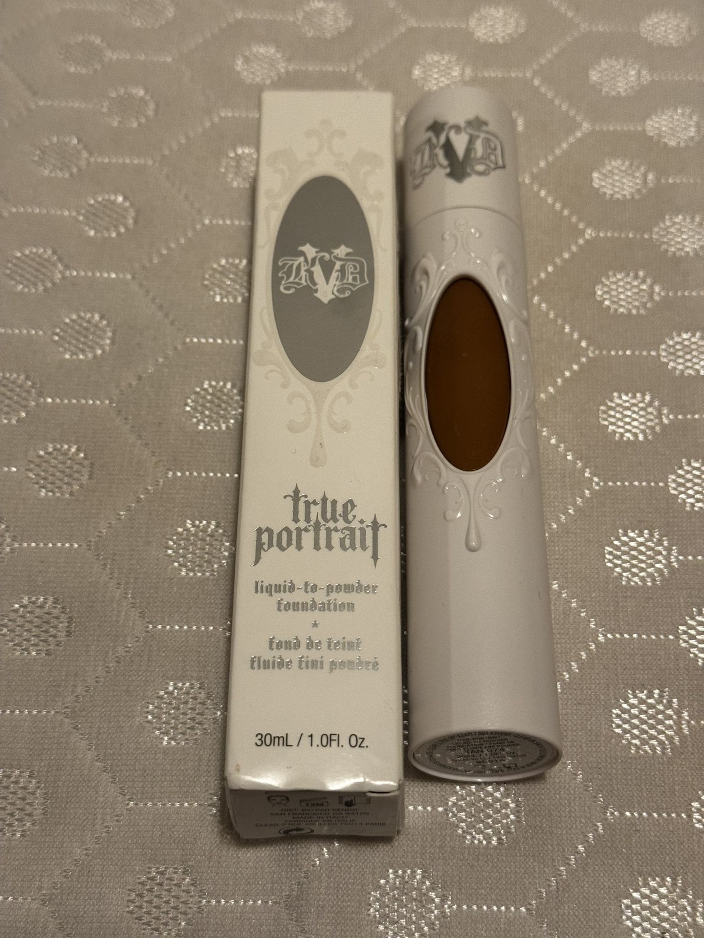 True Portrait- liquid to powder foundation.