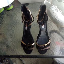Black High Heels  Size 26 