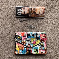 2 women's clutches.