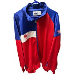 Majestic Philadelphia Phillies Full Zip Jacket