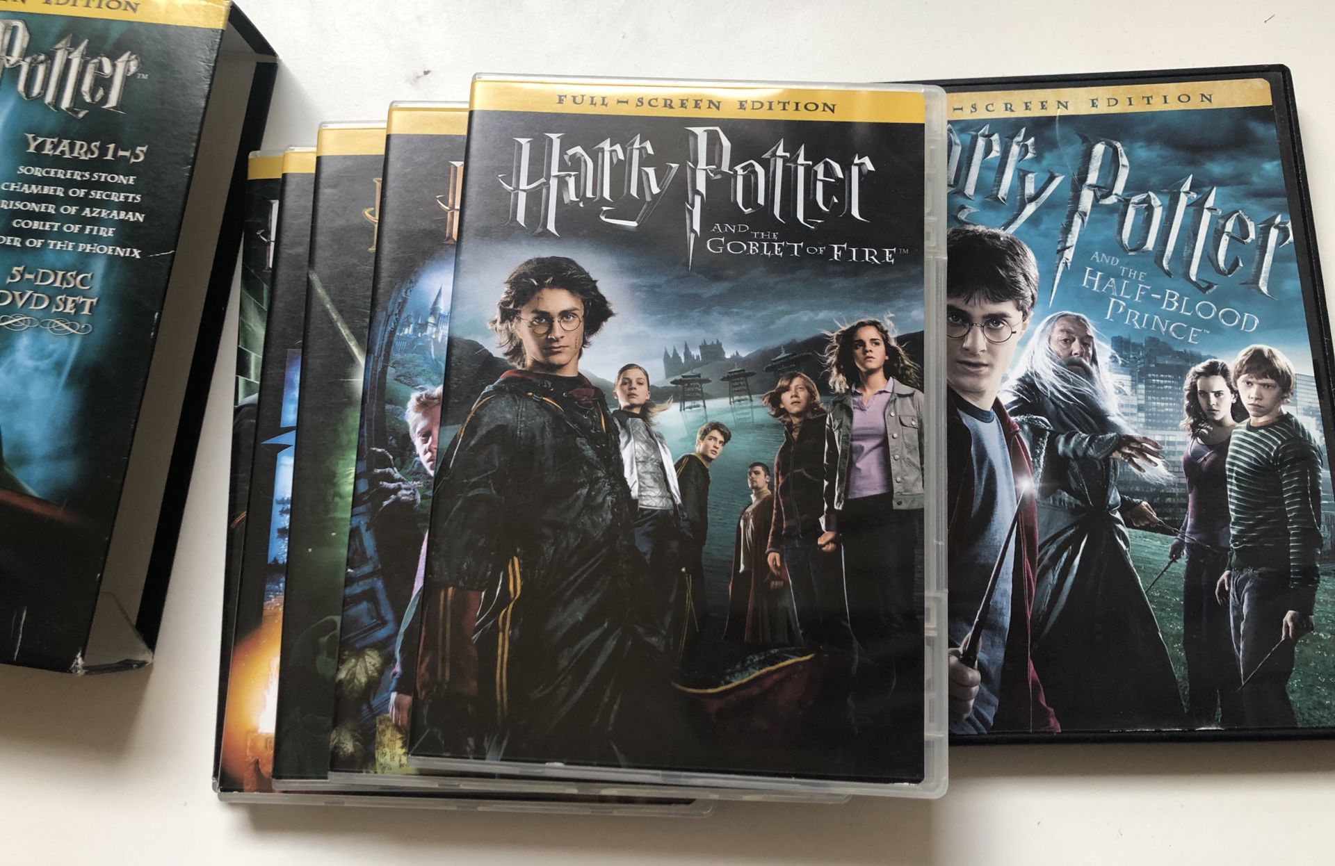 Harry Potter 1-6 DVD Movies