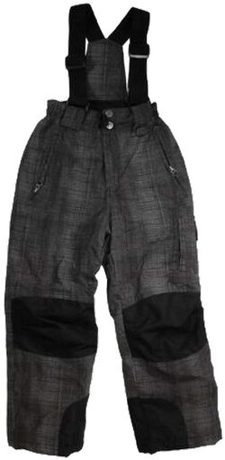 Weatherproof 32 Degrees Boy's 4-Way Stretch Ski Pant Charcoal Scratch