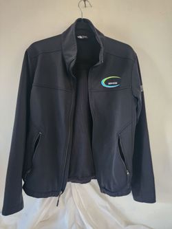 The North Face Black Softshell Full-Zip Jacket