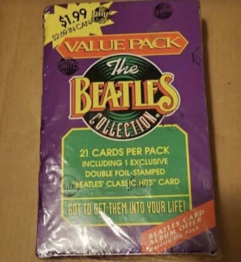 the beatles collection river group 1993 vintage trading cards brand new