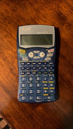 Sharp Scientific Calculaors