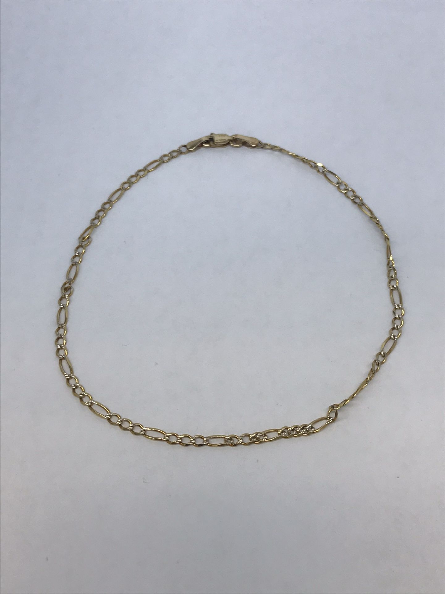 14k Yellow Gold Ankle Bracelet