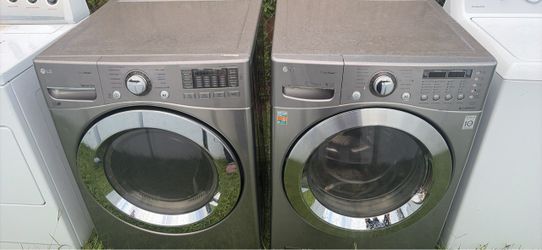 LG Front Load Washer and Dryer Set