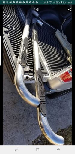 SUPER COOL RUNNING BOARDS ( ESCALON PARA TROCA) NO BRACKETS INCLUDED.