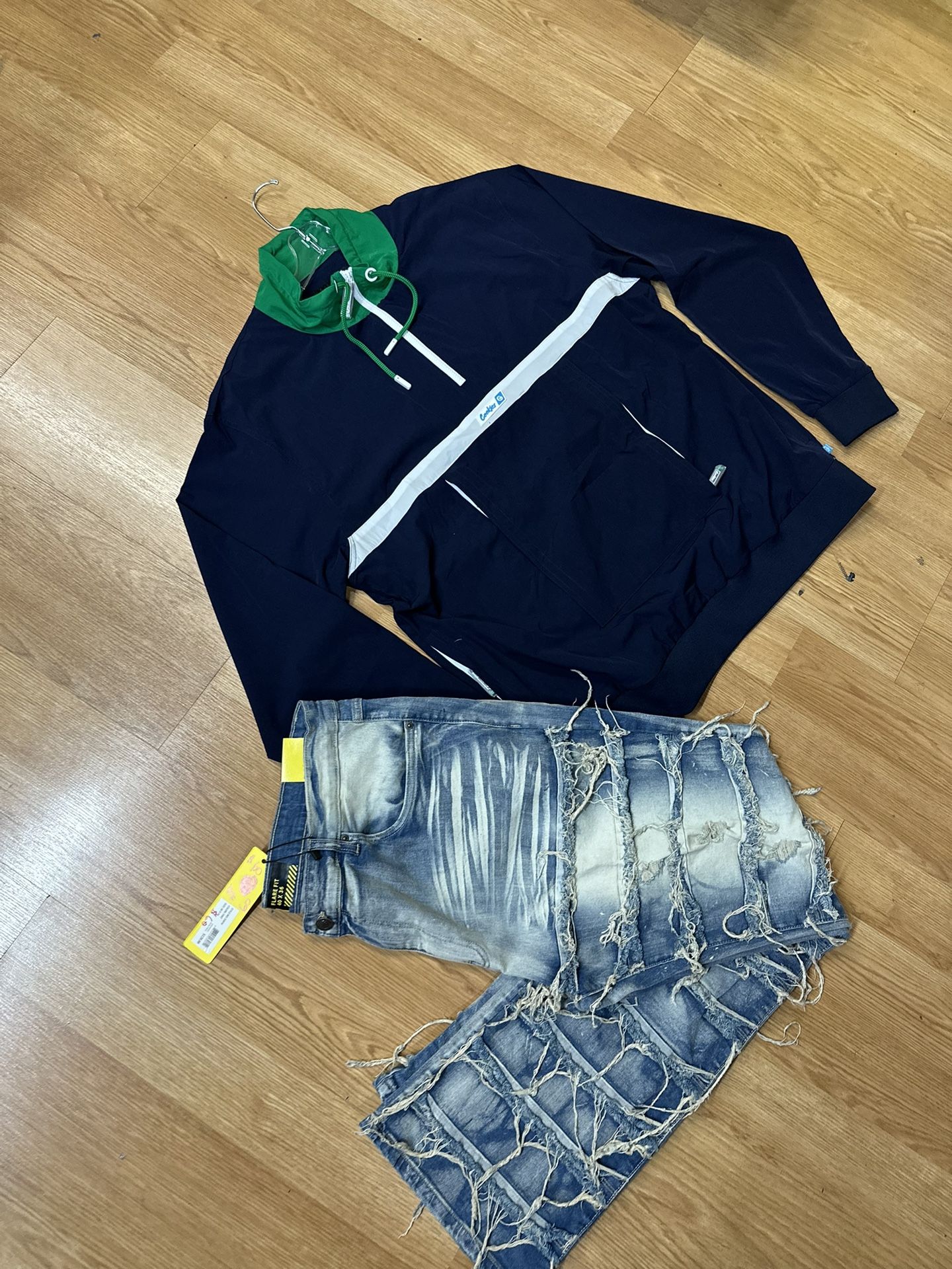 New Stacked Jeans New Jacket