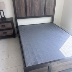 Queen size bed frame