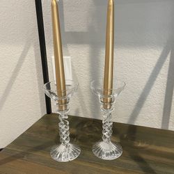 Candle Holder With Candles