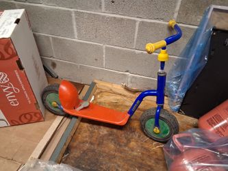 vintage Kettler children's scooter