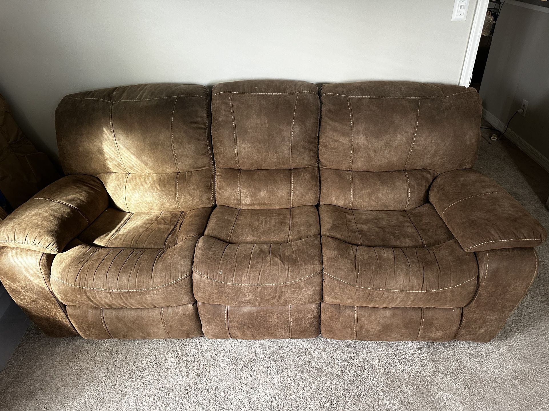 Dual Recliner Sofa