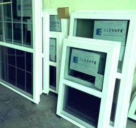 Elevate White Vinyl Windows – Set of Multiple