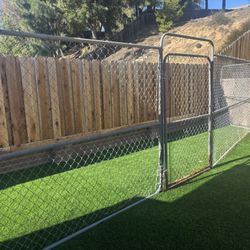 Chain Link Dog Run
