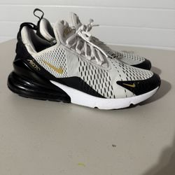 Nike Air Max 270 Black Metallic Gold