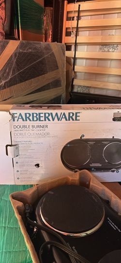 Faberware Double Burner
