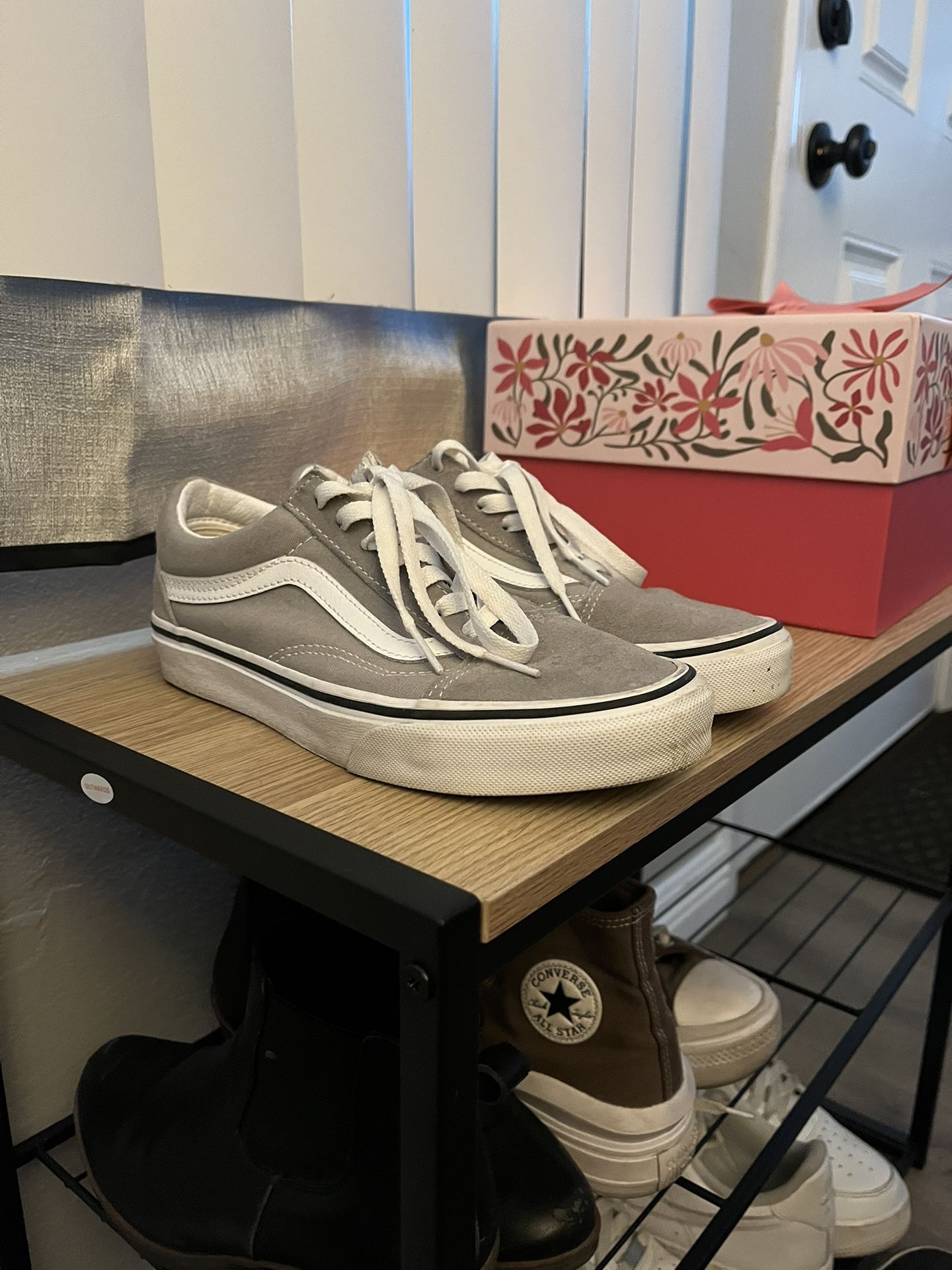 Grey Vans Shoes