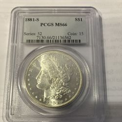 PCGS Graded Morgan Silver Dollars
