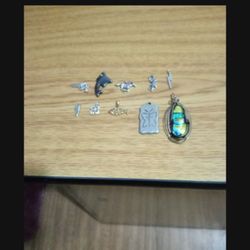 8 Charms & 2 Pendants