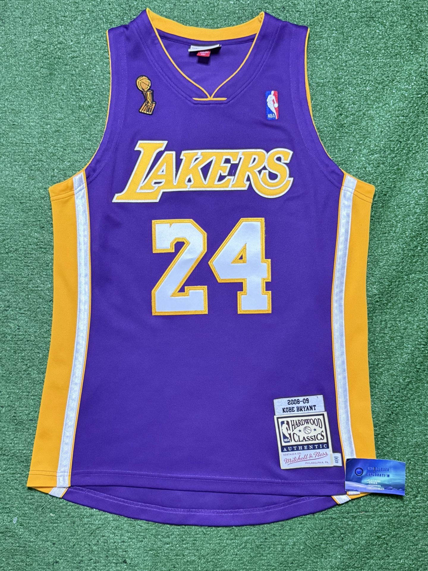 Kobe Bryant Road To Finals Lakers Mitchell & Ness Authentic Jersey Medium