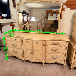 6 pc French Provincial bedroom set