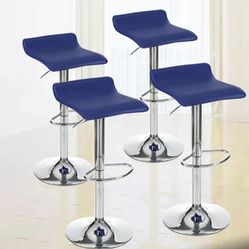 Brand New Adjustable Bar Stools/ Barstools In Box $50 Each.  Grey, White, Red, Blue And Black Available.