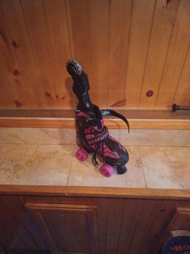 Girls Skates (Size 1-4 Adjustable)