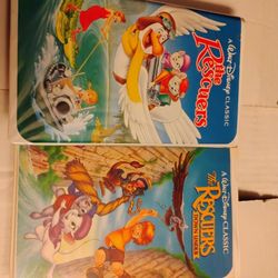 Rescuers black Diamond Lot VHS 