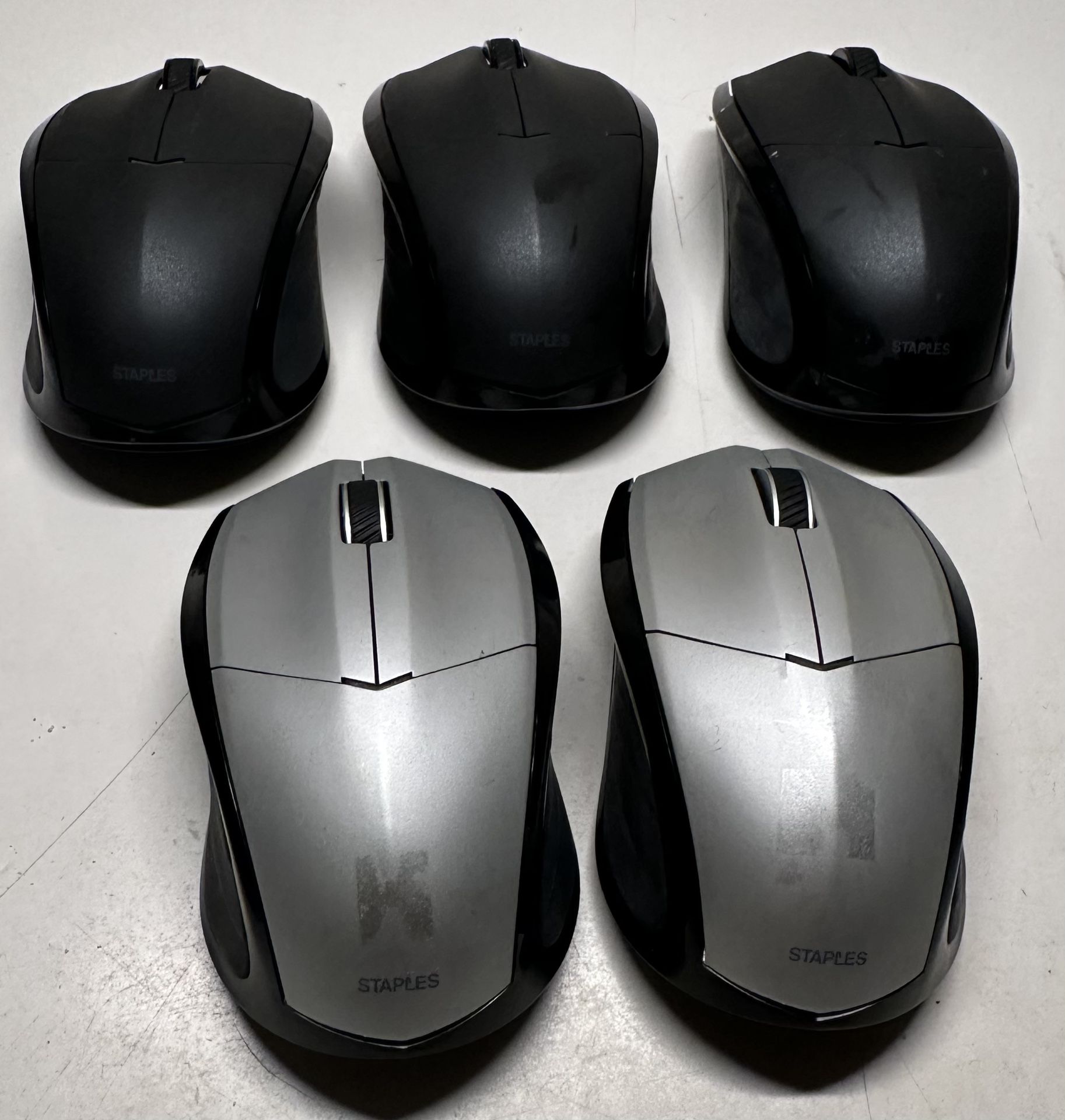 Staples Wireless Bluetooth Optical Mouse (5 Count)