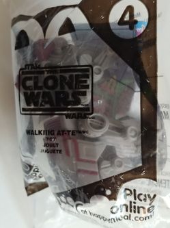 2011 Star Wars Clone Wars Walking AT-TE McDonald's Happy Meal Toy #4.