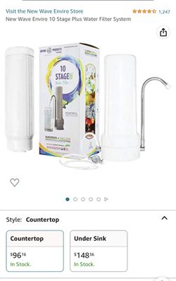 Water, Clean, Fluoride, 10 Stage Water Filter, Plus, White, New Wave Enviro, Clean Water 