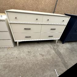 White West Elm Dresser