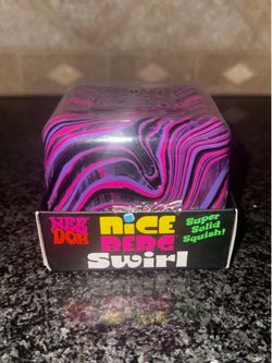NeeDoh Jumbo Swirl - Purple/Pink