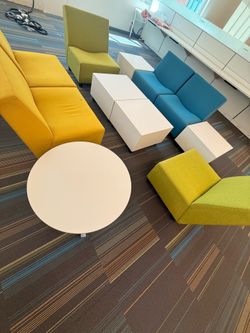 Couches, chairs and tables
